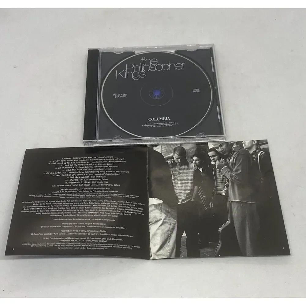 The Philosopher Kings by The Philosopher Kings CD 1994 Sony Music Alternate Rock